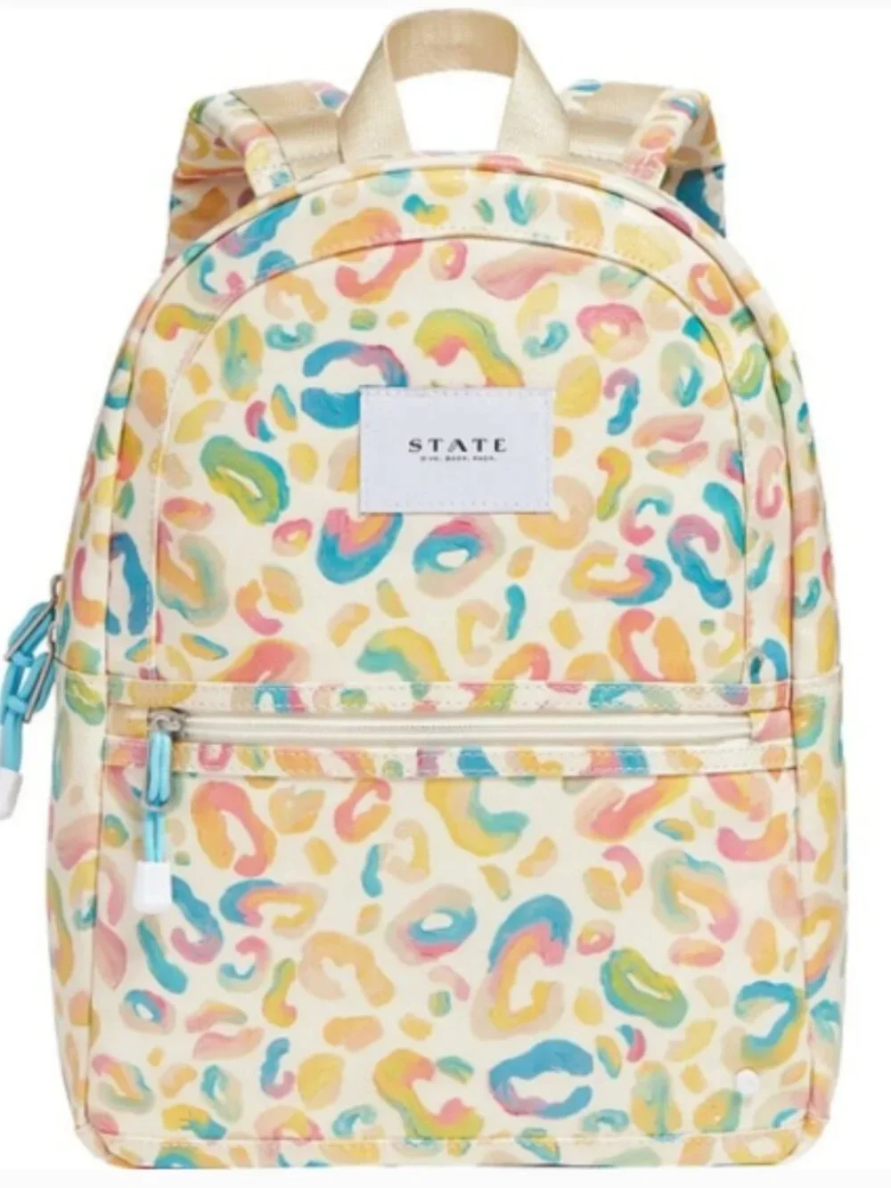 NWT - Kids Kane Mini Travel Backpack Painterly Animal Print